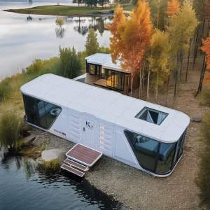 Container Houses for Hotel Use a New Accommodation Experience Warm in Winter and Cool in Summer