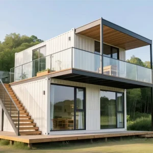 Container Housing Portable Prefabricated Homes Custom Luxury Villa