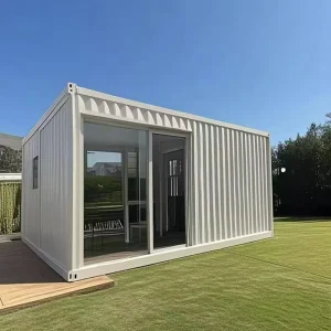 Container Mobile House 18sqm Living Box Room Office Mobile Exhibition Cabin Fast-install Modular Unit.