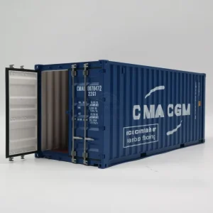 Container Model 20GP Plastic Crafts Shipping Boxes Miniature Container Model