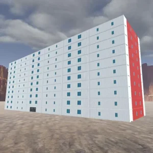Container Office Customized Size 20/40ft for in Daily Office Easy Transportation High Quality Container Houses