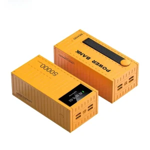 Container Power Bank 50000mAh Portable Charger with High Capacity Four USB Output PowerBanks 50000 MAh for Outdoors