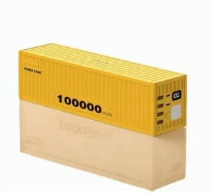Container Shape Super Large Battery 100000mAh Fast Charging PD Portable Battery Charger Flashlight Power Bank