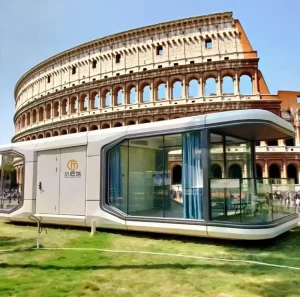 Container Smart Space Capsule Cabin House Bubble House Inflatable Tent Resorts Modular Eco House