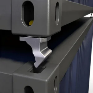 Container Twist Lock Fully Automatic Lashing Fitting for Stacking Heavy Duty Galvanized Steel FAT Stacker ZHIHONG METAL