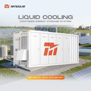 Containerized BESS Energy Storage 20FT Outdoor 3MWH 5MWH Liquid Cooling Li ion Battery Container for Agriculture