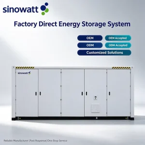 Containerized ESS Solar Energy Storage System with LFP Battery for Renewable Integration Projects