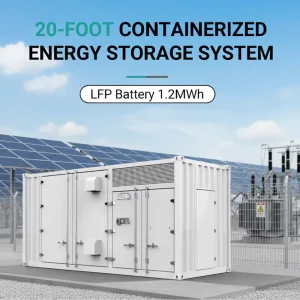 Containerized Energy Storage System 980kWh 1200kWh Full 20ft LiFePO4 Battery Storage Container Grid Commercial Industrial Use