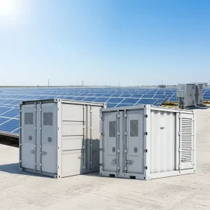 Containerized Hybrid Solar Energy Storage System for Swimming Pools with Heating & Filtration Backup Power