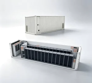 Containerized Lithium Battery Energy Storage Power Station for Industrial Grid Peak Shaving