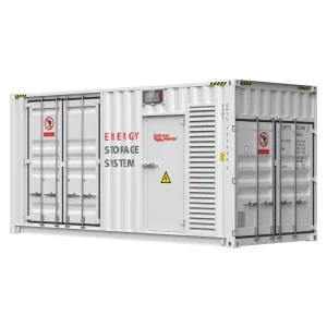 Containerized Outdoor 20FT 5MWH Lithium Ion Liquid cooled Energy Storage Container 314Ah Cell Industrial Commercial Backup