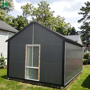 Contemporary Design Quick Cabin Portable Steel Container Houses for Villa Apartment Hotel Use Prefab Eco friendly