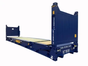 Corrosion Resistant Steel Frame 40hc Flat Rack Shipping Container