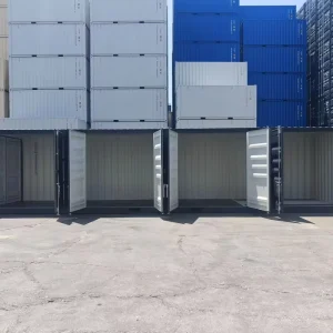 Corten Steel 40ft High Cube Side Open Shipping Container 40HC with 4 Side Doors
