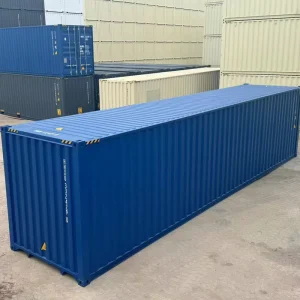 Corten Steel High Cube Dry Shipping Container 40HC 40HQ 40FT 76.4 CU.M Capacity