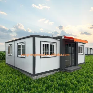 Custom 20ft 40ft Expandable Modular Homes Container House Folding Steel Prefab Living Villa Sandwich Panel