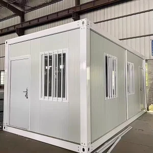 Custom 20ft 40ft Modular Container House with Sandwich Panel 2 3 Bedrooms Prefab Home Modern Design