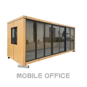 Custom 3m Portable Container for Commercial Use Temporary Home 3m 5.8m Portable Container House Mobile Office Large Container