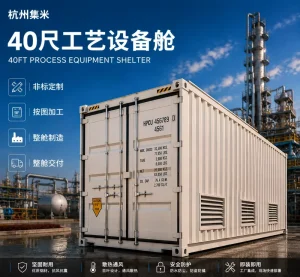 Custom 40FT Container Shelter Non Standard Equipment Enclosure Manufactured by Factory for Telecom Energy Storage Applications