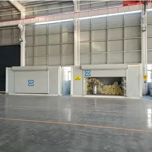 Custom 40ft 30ft 20ft Rust-Proof Detachable Flat-Pack Container Prefab House for Office Mall School Classroom Hotel