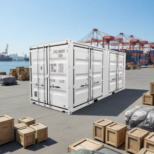 Custom Color Customized 20 Ft CSC Certified Side Open Shipping Container