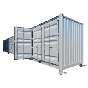 Custom Color Empty Shipping Container 20 Feet HC Open Side Door Shipping Container