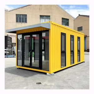 Custom Container Home Modular Portable Container House Prefabricated House for Ice Cream Shop Cafe Shop