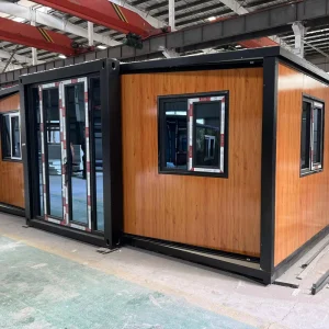 Custom Container House Folding Mobile Luxury Small House Convenient Container Prefabricated Container House