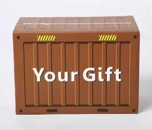 Custom Container Style Zipper Shipping Box Color Print Easy Open Tear Strip Corrugated Gift Packaging Mailer