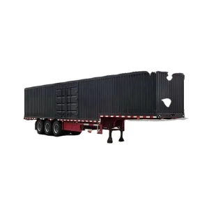 Custom-Fit Enclosed Dry Van Box Semi-Trailer Tailored for Africa Market Demand