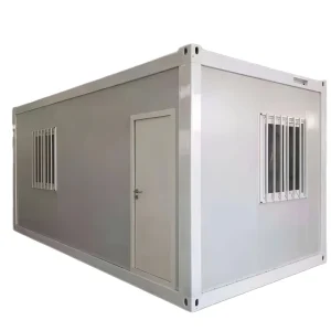 Custom Flat Pack Container House Prefabricated Portable Office Worker Accommodation Modular Building