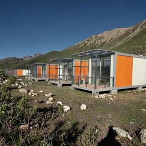 Custom Flat Pack Steel Container Prefabricated Hotel Capsules Expandable Eco Friendly Fast Install Outdoor School Use