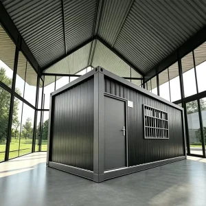 Custom Flat Pack Steel Sandwich Panel Container House Fast Assemble Prefab Contemporary Design Detachable Modular Home Hotel