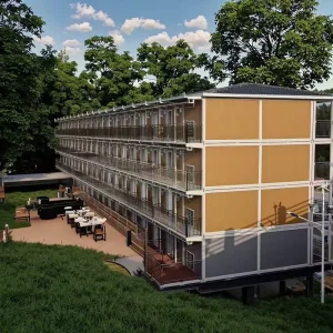 Custom Folding Container House Prefab Tiny Home Expandable Modular Cabin Kitchen Bathroom 1 2 3 5 Bedroom for Residential Living