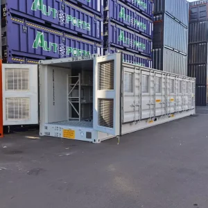 Custom ISO 20ft 40ft Open Side Shipping Container Outdoor Hazardous Chemical Storage Spill Containment Cabinet
