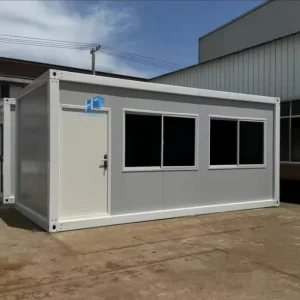 Custom Logo 20FT Durable Steel Shipping Container with Ventilation for Agriculture/Farm and Kiosk Use