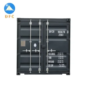 Custom Logo 20GP ISO9001 Certified Metal Dry Cargo Shipping Container with 33CUM Capacity
