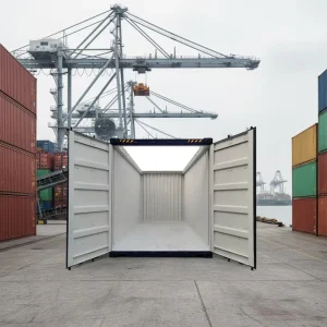 Custom Logo Steel Structure 20 Feet Open Top Shipping Container