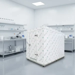 Custom Made 10 12ft Portable Mini Shipping Container with Compressor Easy to Operate Storage Unit