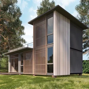 Custom Makeup Modern Modular 40FT Container Houses Prefab House Hotel Home With Toilet and Shower