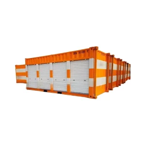 Custom Manufactured Specialized Storage Containers with Secure Roller Shutter Doors Shipping Container