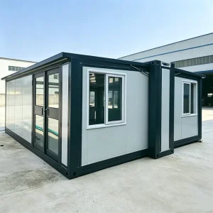 Custom Mobile Tiny House 700 mm 10ft 20ft Folding Container House Easy to Move Hotel and Office