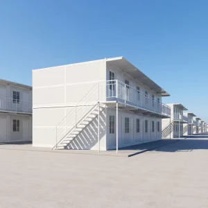 Custom Modern Foldable Container House Portable Prefab Mobile Home with Steel Structure for Temporary Building
