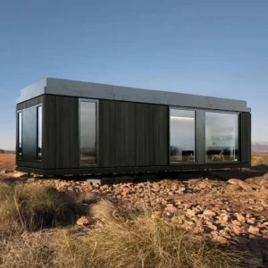 Custom Modern Luxury 40ft Container Prefab Casa Modular Prefabricated 2 Bedroom Tiny Home Villa Apartment Steel Office Building