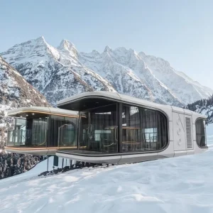 Custom Prefab Hotel Camping Home Modular Mobile Luxury Modern Outdoor Portable Mobile Space Capsule