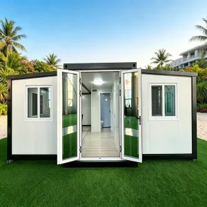 Custom Prefabricated 20/30/40 Ft Container House Expandable Mobile Modular Modern Design for Villa Hotel Tiny Houses