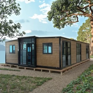 Custom Prefabricated 40FT 20FT Foldable Portable Home 2 3 4 5 Bedroom Prefab Shipping Container Expandable House