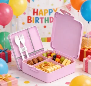 Custom Printed Food Grade Material Microwave Safe Food Storage Container Lunch Box for Girls Boys
