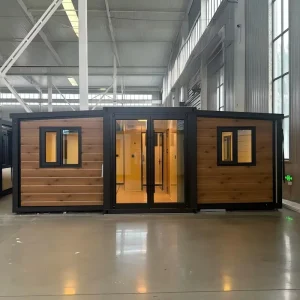 Custom Size Expandable Container House 20ft 40ft Portable 2 3 Bedroom Tiny Homes Ready to Ship with Bathroom and Kitchen Turnkey