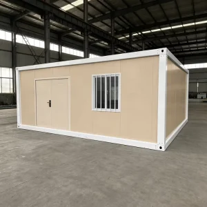 Custom Size Insulated Steel Frame Prefab House for Construction Site Management and Portable Modular Worker Dormitory